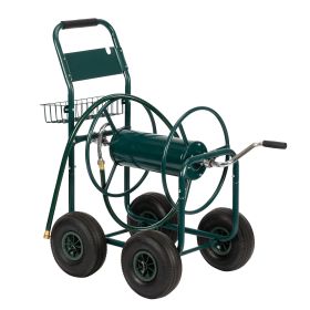 97x53x100cm Green Iron Water Pipe Car (Color: Green)